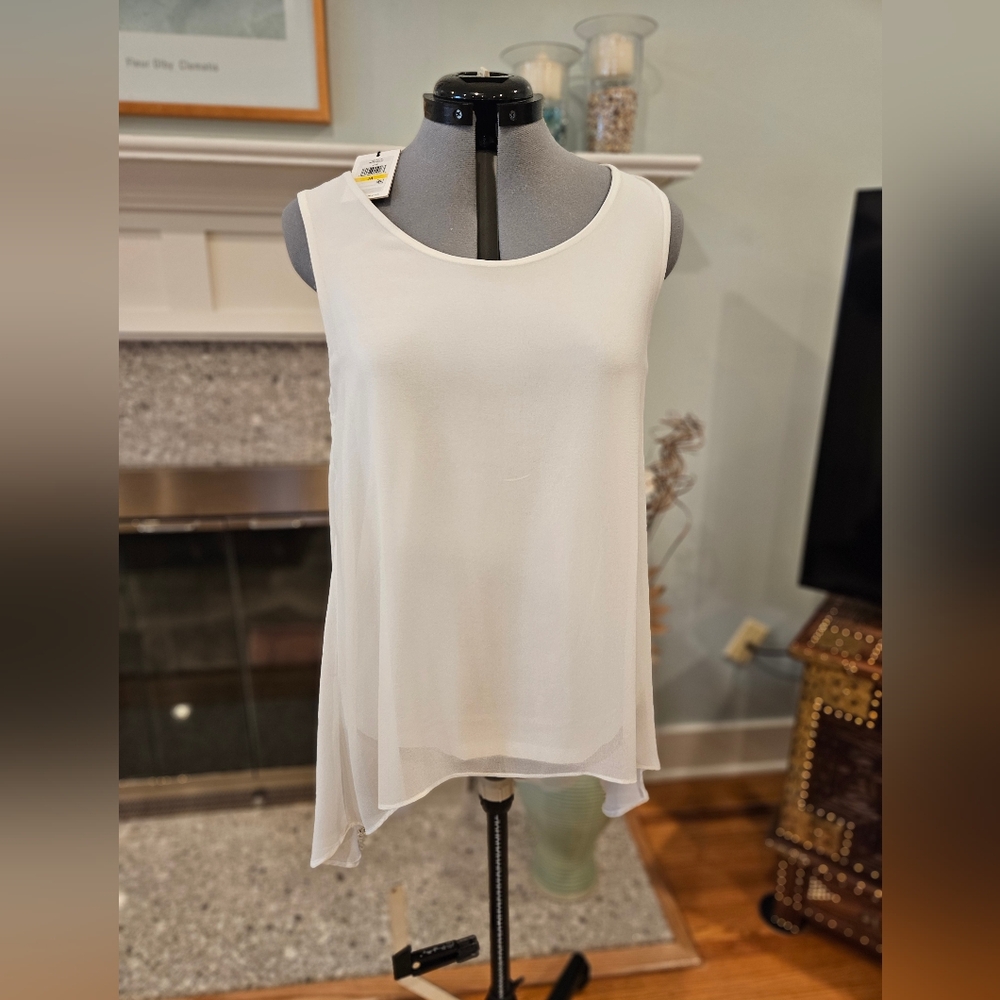 Calvin Klein Sleeveless Tunic Top - Size M